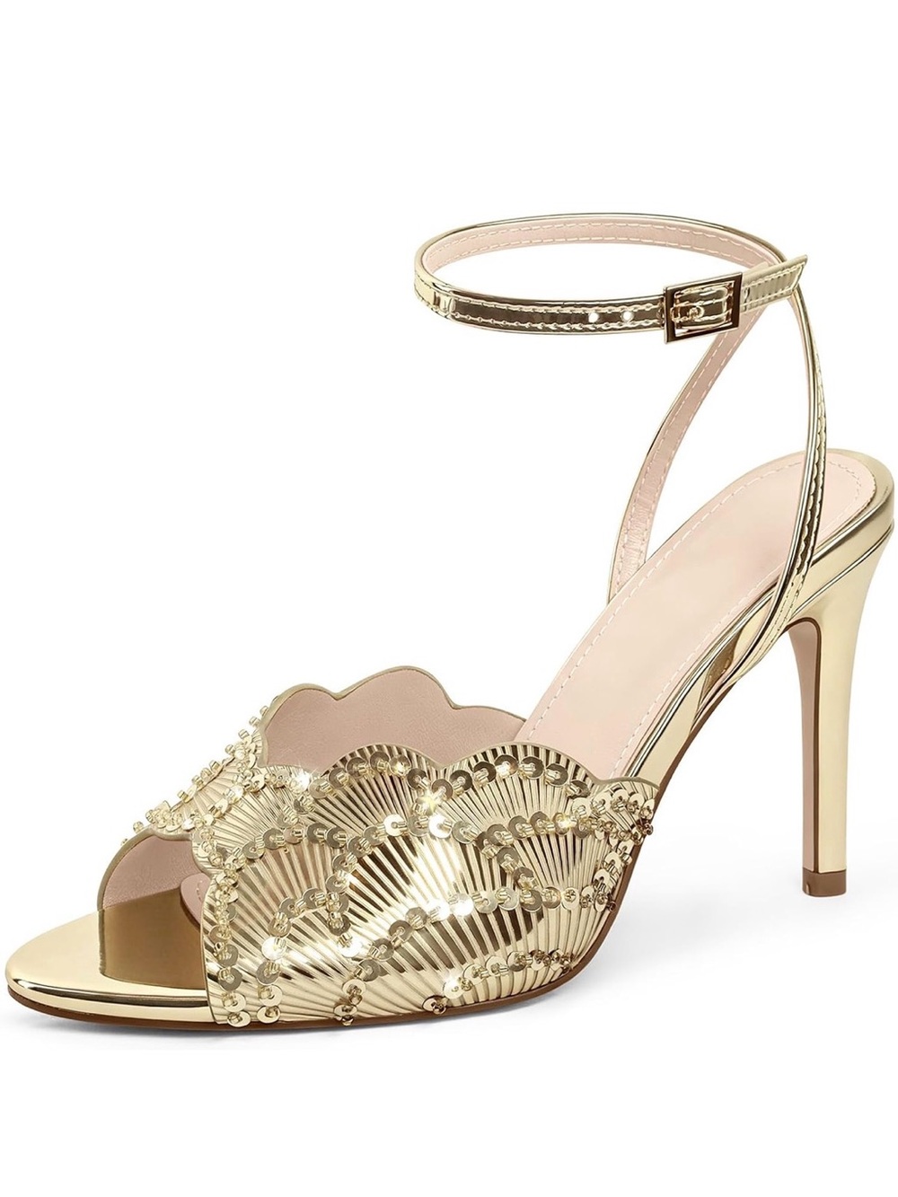 Women’s Rhinestone-embellished heeled sandals